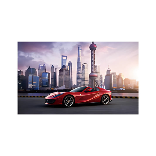 Dubai Car Canvas