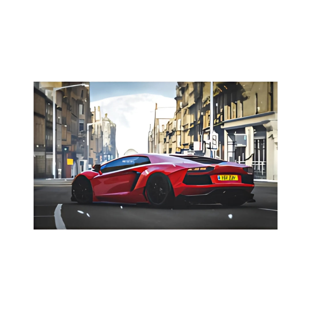 Red Rari Canvas