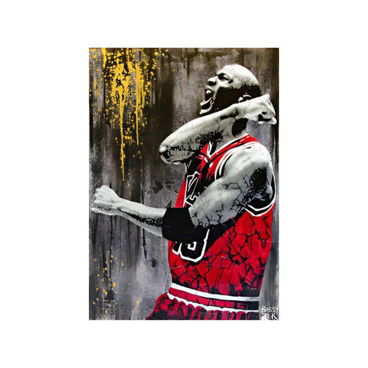 Jordan Graffiti Canvas