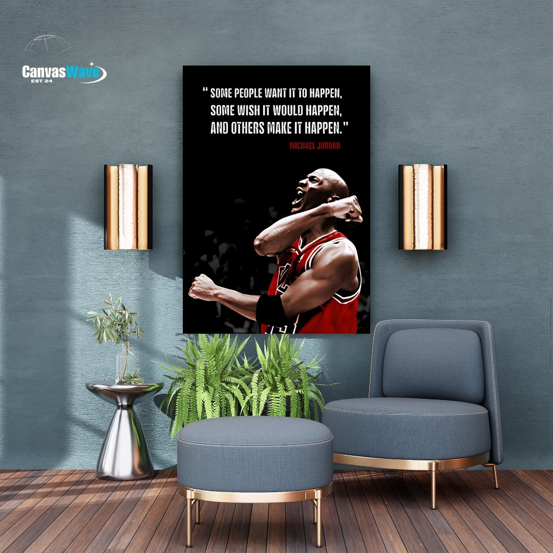 Jordan Quote Canvas